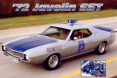 Alabama 1972 javelin police car