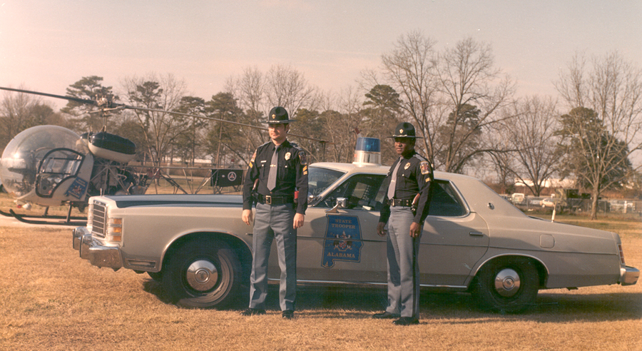 Alabama 1974 police car