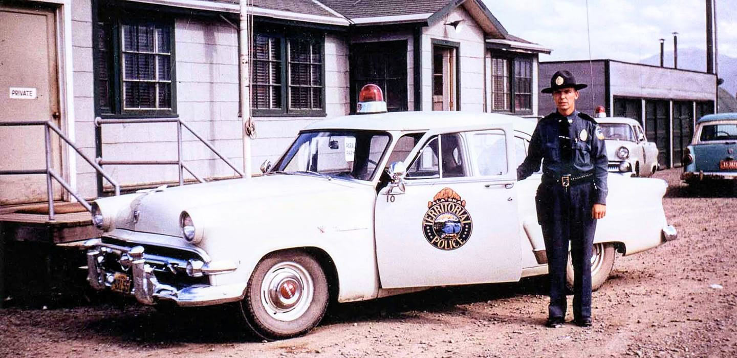 Alaska 1954 police car