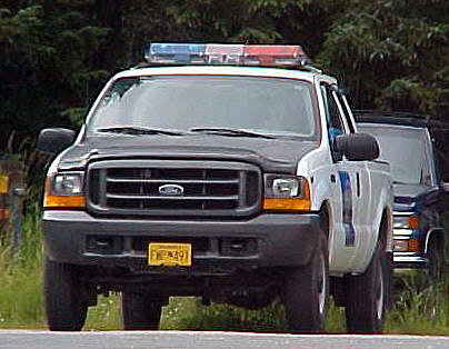 Alaska police truck picture