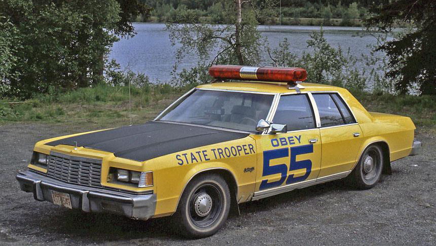 1981 Alaska police car