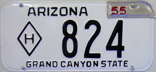 Arizona license plate picture