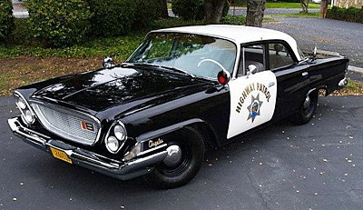 California police car