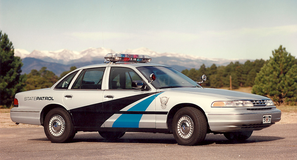 Colorado police car  image
