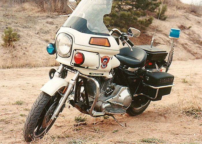 Colorado police motorcycle image