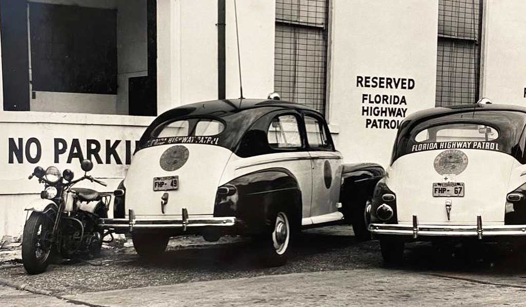 Florida 1942 police cars