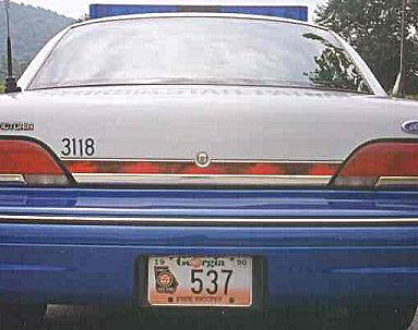 Georgia police car
