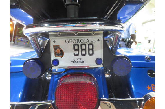 Georgia police motorcycle