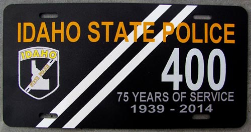 Idaho license plate image