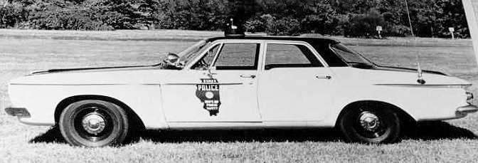 Illinois state police car