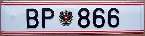 Austria - BP=Bundespolizei (Federal Police)
