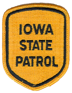 iowa police patch