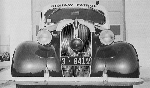Kansas 1937 police car