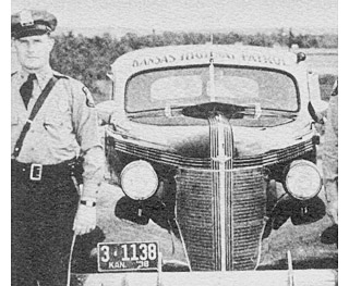 Kansas 1938 police car