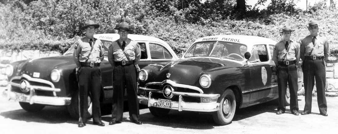 Kansas 1951 police car