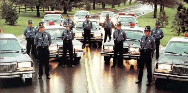 Kansas 1980 police car