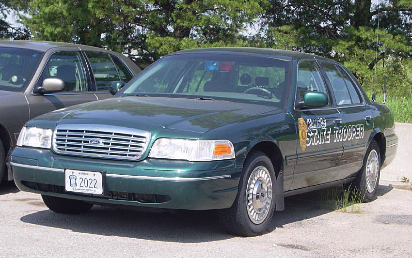 Kansas  police car