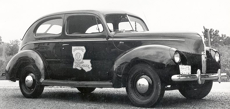 Louisiana 1941 police license plate