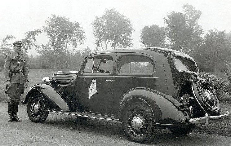 Maine 1934 police car