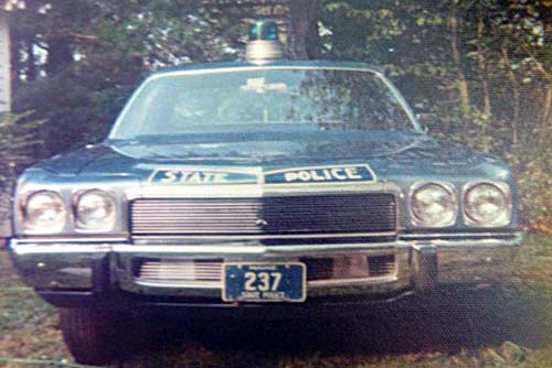 Maine police car