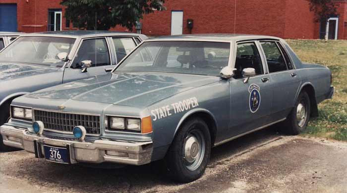 Maine police car image
