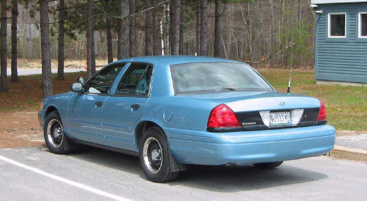 Maine police car