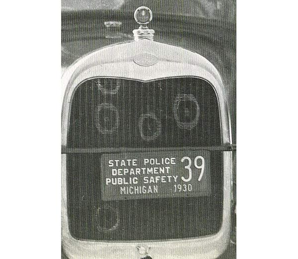 Michigan license plate