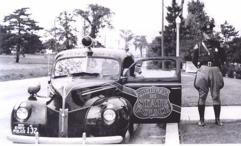 Michigan 1941 police car