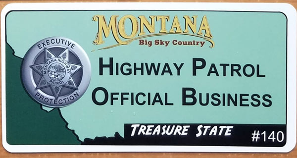 Montana license plate image