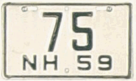 NewHampshire license plate image