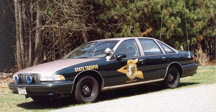 new Hampshire police car