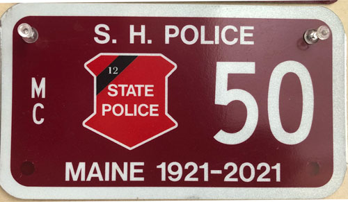 Maine police motorcycles