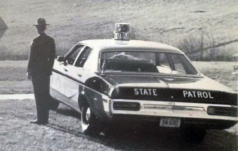 North Carolina police car