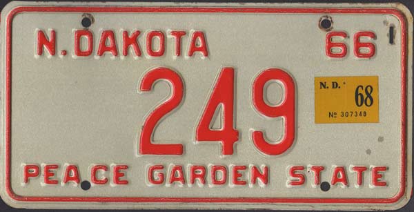 North Dakota :: State Trooper Plates