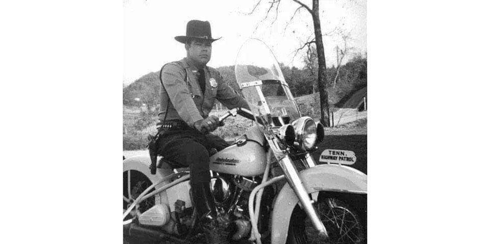 Tennessee  police license plate image