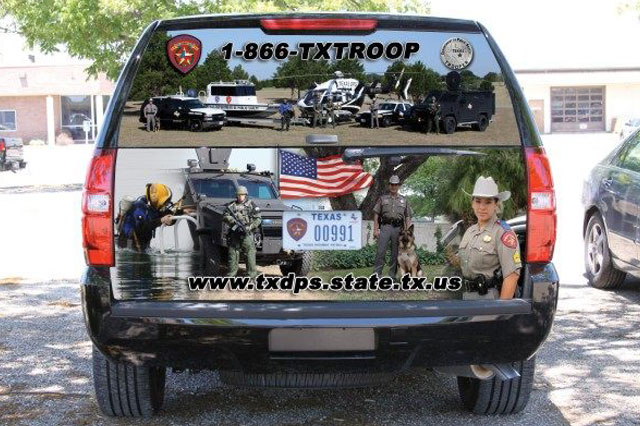 Texas :: State Trooper Plates